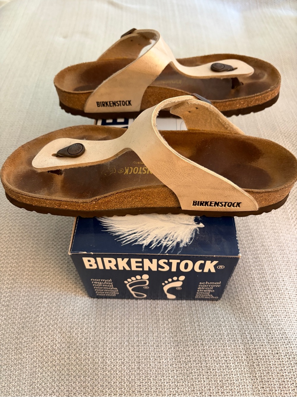 Birkenstock Gizeh Sandals in Antique